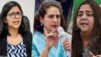  Swati Maliwal, Priyanka Gandhi, Radhika Kheda,