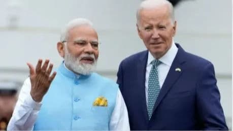 PM Modi Joe Biden Photos US-India Relation