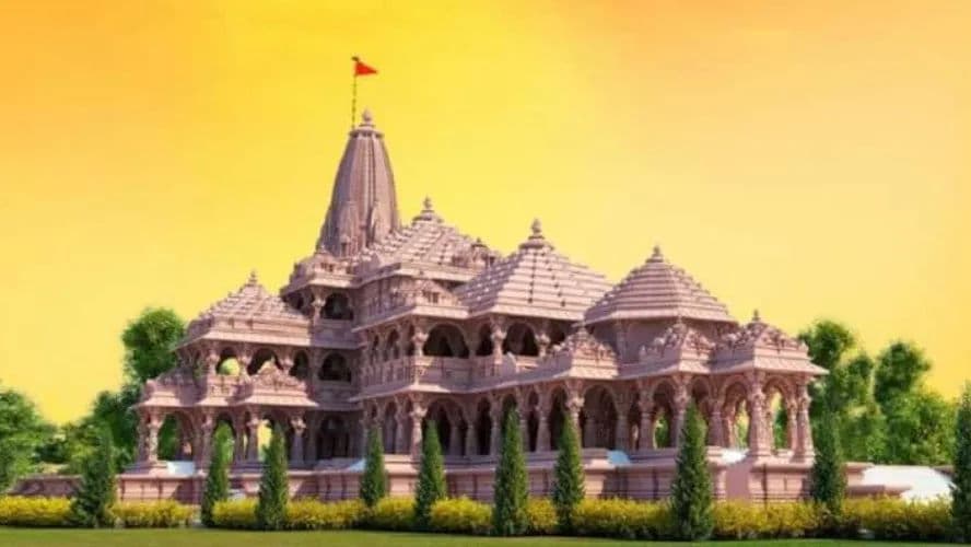 Proposed model of Ram Janmbhoomi Mandir in Ayodhya