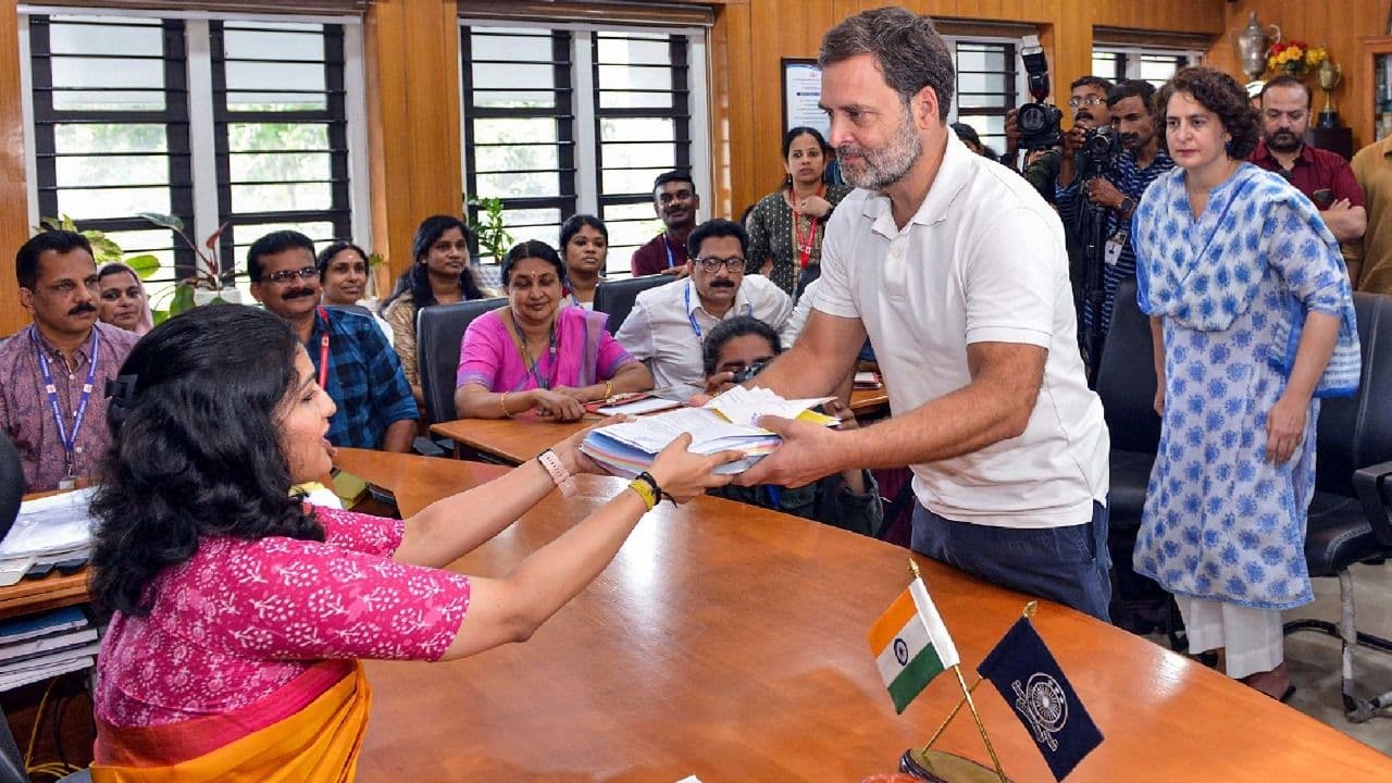 Rahul Gandhi Files Nomination