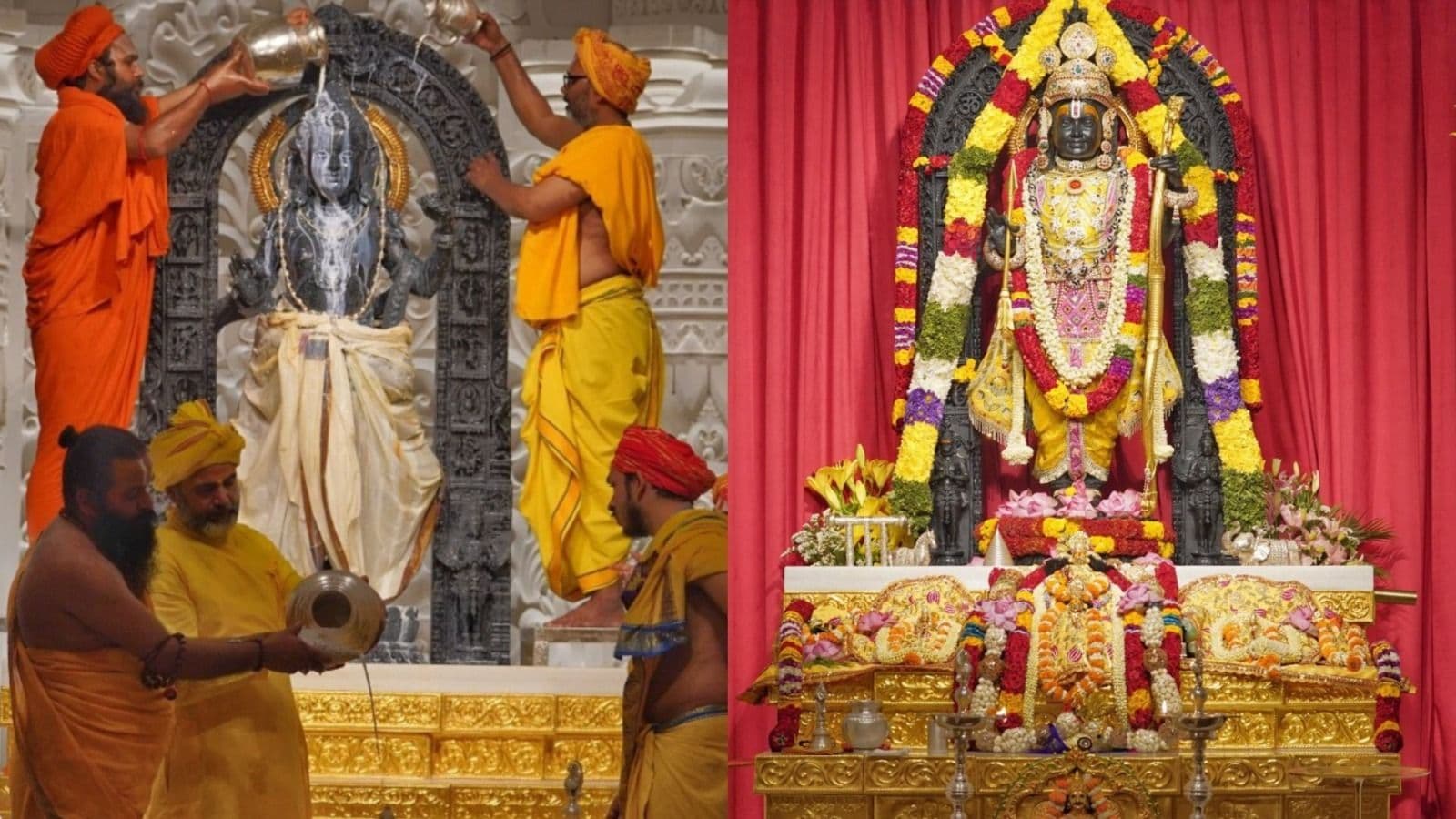 Special rituals performed on the occasion of Ram Navami in Ayodhya's Ram Janmbhoomi Mandir
