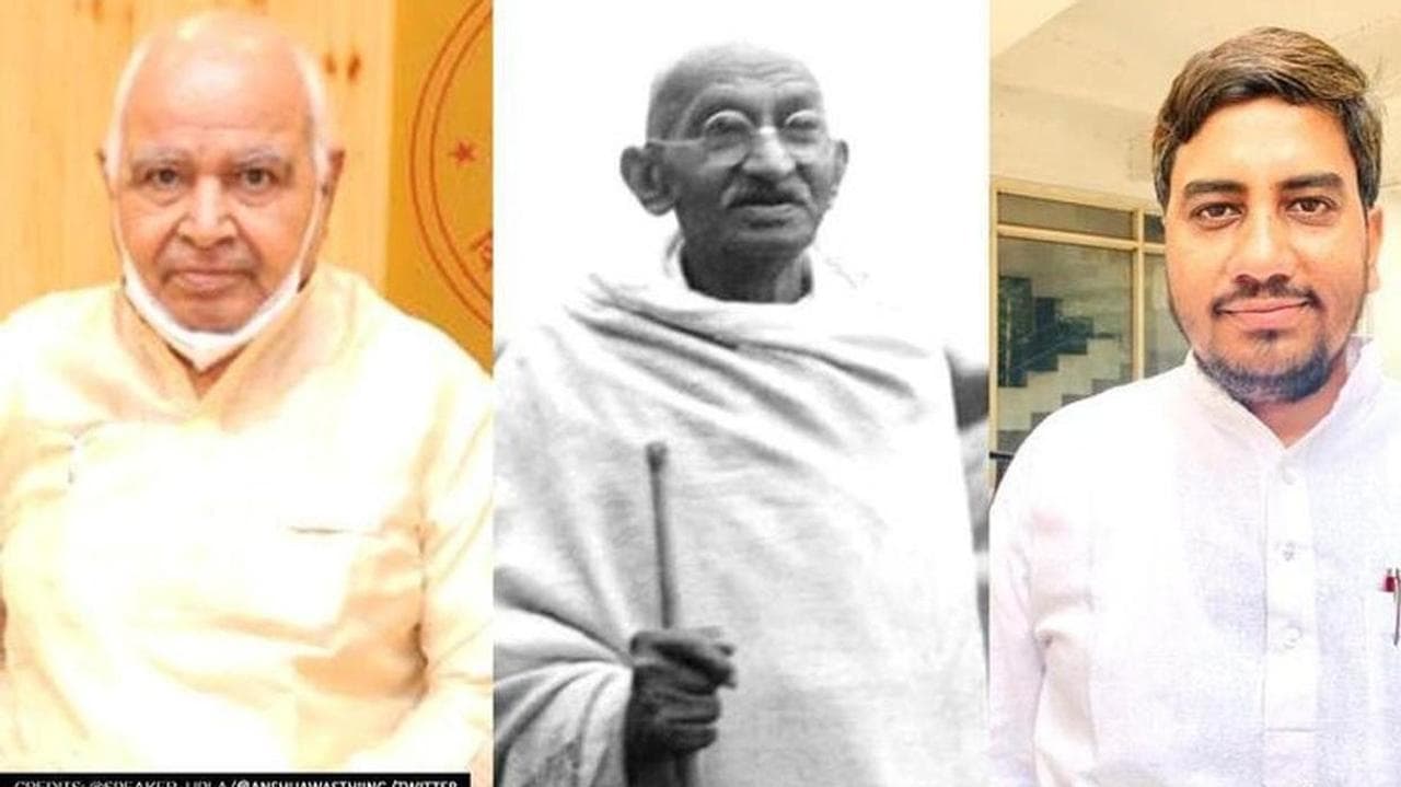 UP Speaker Irks Linking Rakhi Sawant and Mahatma Gandhi Congress Fumes At insult