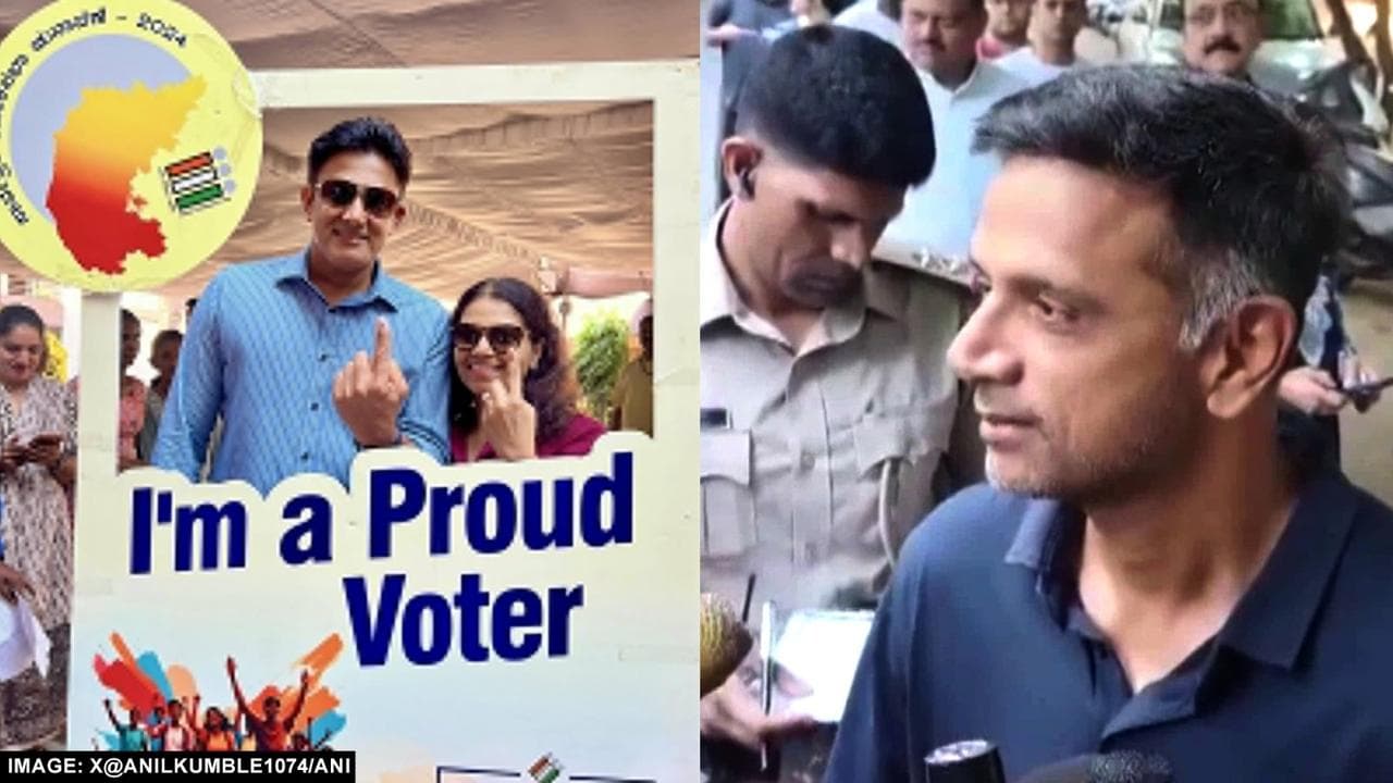 Anil Kumble And Rahul Dravid Cast Vote