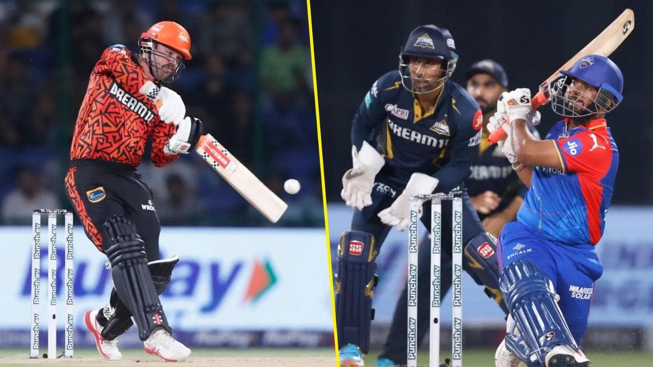 Rishabh Pant overtakes SRH's Travis Head in terms of sixes
