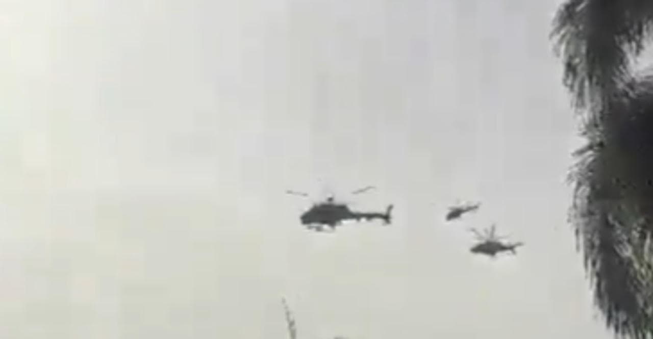 Malaysian Navy Choppers mid air crash