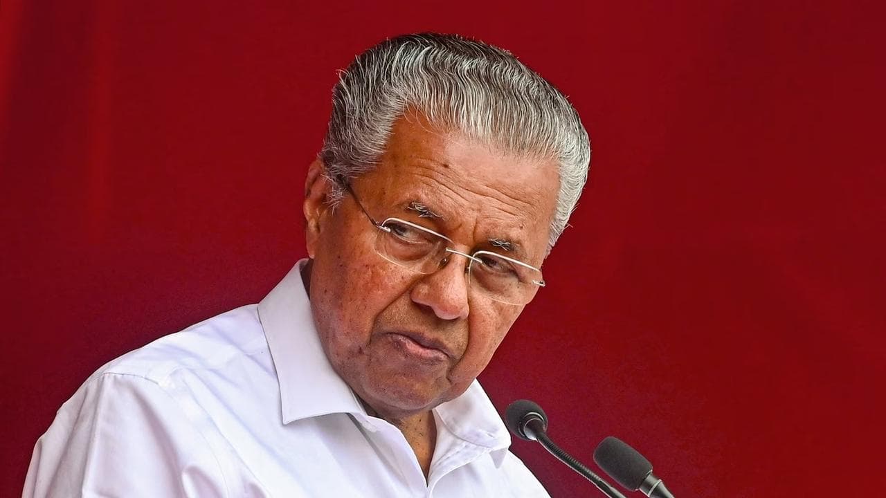 Kerala Chief Minister Pinarayi Vijayan. 