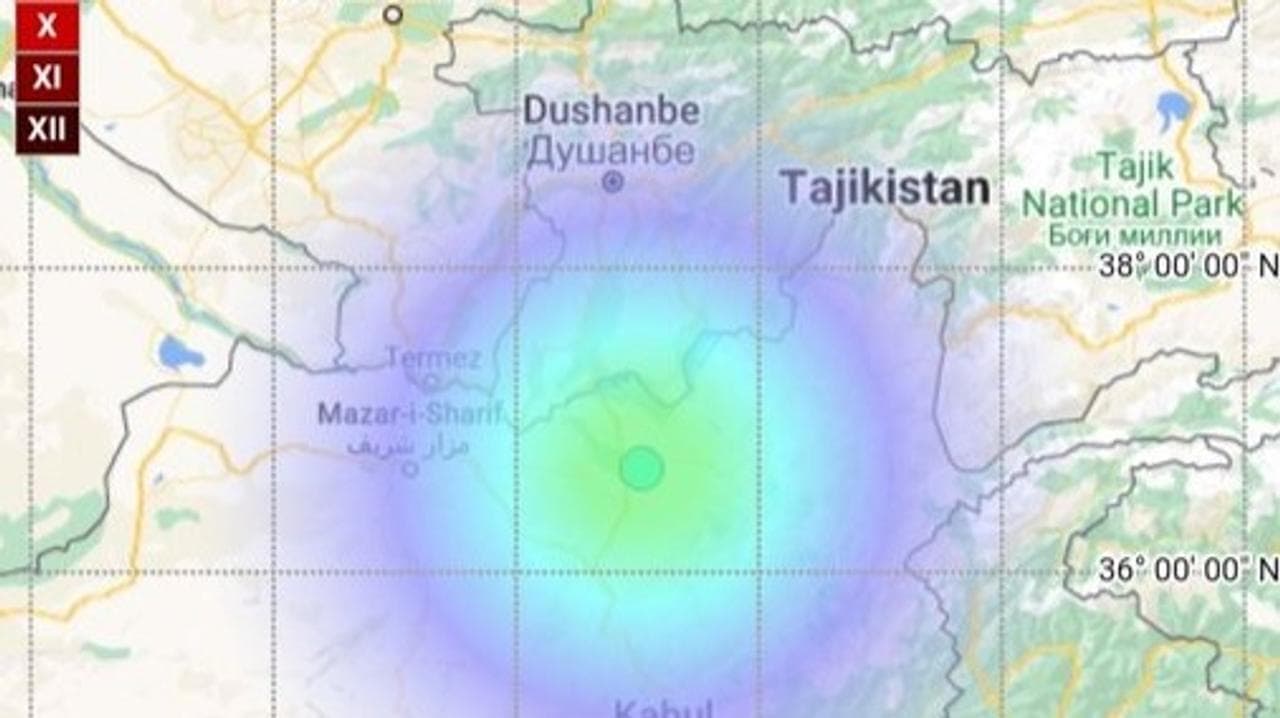 Earthquake of 4.5 Magnitude Hits Afghanistan