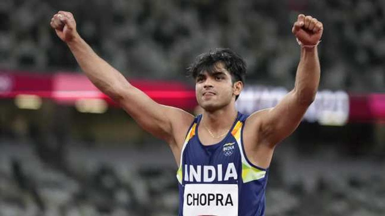 Indian Javelin thrower Neeraj Chopra 