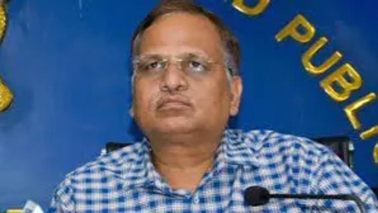  former Delhi Jail Minister Satyendra Jain 