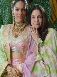 Neena Gupta with Daughter Masaba