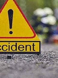 A Woman dies in road accident in Faridabad
