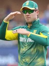 AB de Villiers from South Africa.