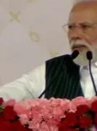 PM Modi Narendra Modi addresses a public meeting in Tiruchirappalli, Tamil Nadu