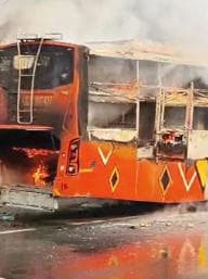  Bus fire