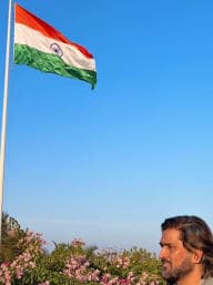 MS Dhoni Celebrate Republic Day