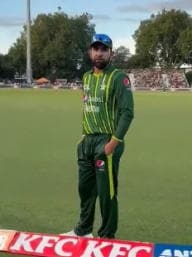 Pak Cricketer Iftikhar Ahmed
