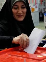 Parliamentary elections held in Iran 