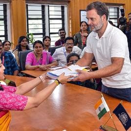 Rahul Gandhi Files Nomination