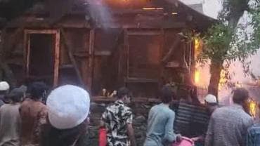 Fire in Madrasa