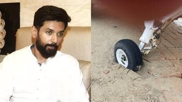 Chirag Paswan narrowly escaped helicopter crash