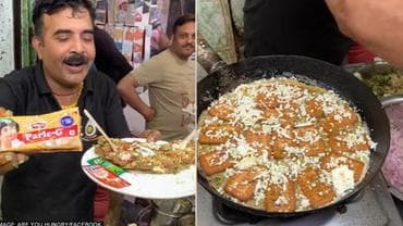 Omelette from Parle-G Biscuit  Viral Video