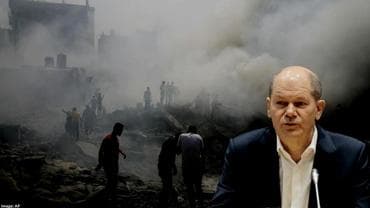 German Chancellor Olaf Scholz in Israel War (Photo- AP)